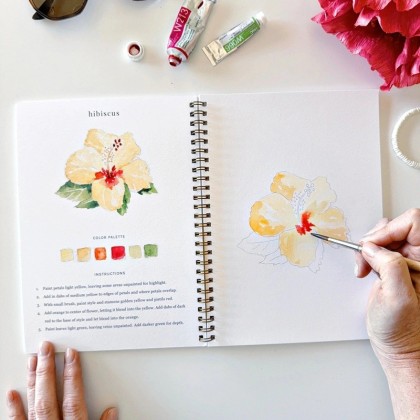 Cahier d'aquarelle - Tropical - Emily lex
