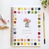 Carnet d'aquarelle - Bouquets - Emily lex