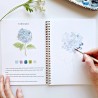 Cahier d'aquarelle - Fleurs - Emily lex