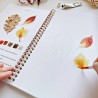 Cahier d'aquarelle - Automne - Emily lex