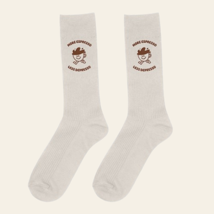 Chaussettes More Expresso - T40/45 - Atelier Pistache