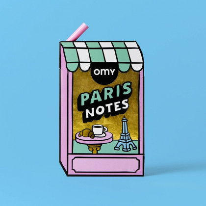 Mémos adhésifs - Paris - Omy