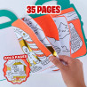 Livre de coloriage et stickers - Noël