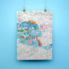 Poster géant à colorier Ocean – OMY