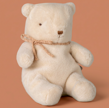 Peluche ours blanc cassé – 19 cm - Maileg - Sous les Etoiles Exactement