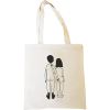 Tote bag - Couple nu de dos