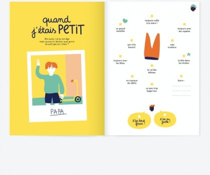 Cahier "Tel père tel fils"