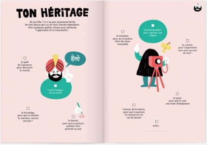 Cahier "Tel père telle fille"