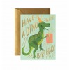 Carte d'anniversaire - Dino-mite