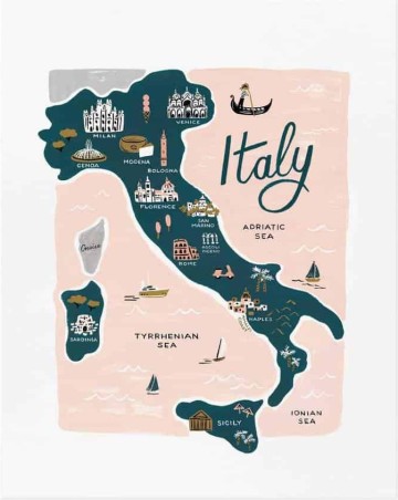 Affiche Italie