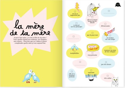 Cahier "Telle mère telle fille"