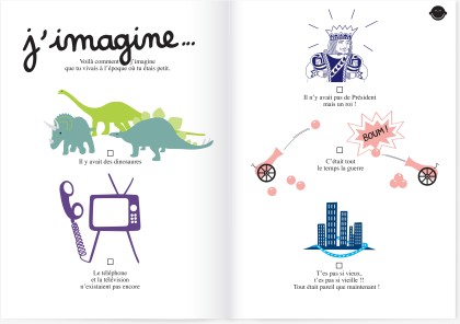 Cahier "Papi, mamie et moi"