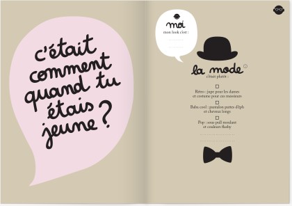 Cahier "Papi, mamie et moi"