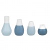 Set de 4 mini vases - Bleu