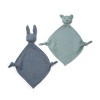 Set de 2 mini doudous Liewood - Bleu