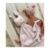 Set de 2 mini doudous Liewood - Rose