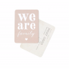 Carte Postale We are Family - Rose de Mars