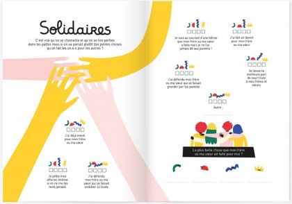 Cahier "Entre frères et soeurs"