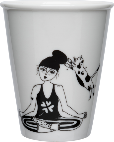 Tasse Zen avec des chats