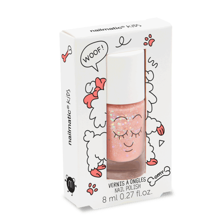 Vernis Peachy - Pêche pailleté