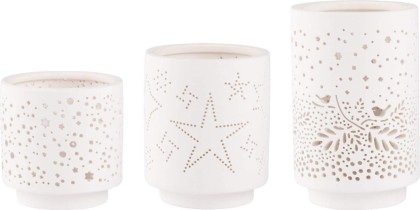 Set de 3 photophores - Etoiles