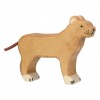 Figurine en bois lionne-Holztiger