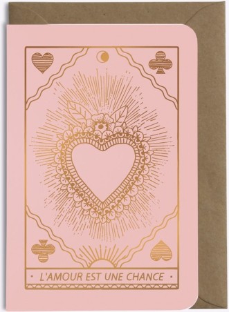 Carte l'Amour est une chance