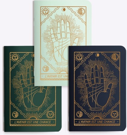 Trio petits carnets - L'avenir est une chance