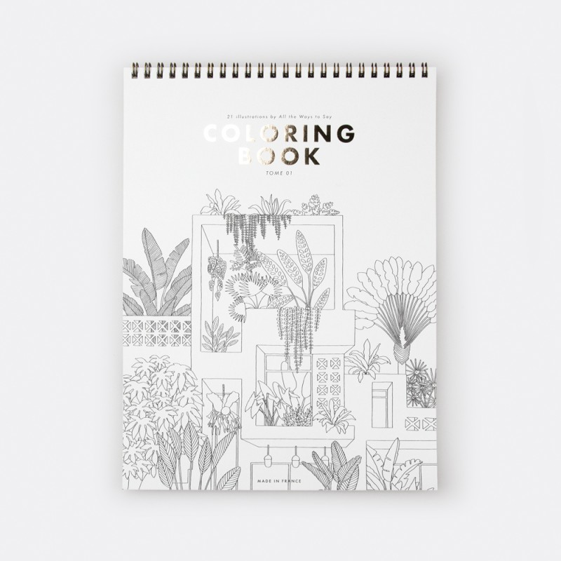 carnet de coloriage all the ways to say gratuit chien