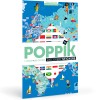 Poster éducatif stickers - Drapeaux du monde