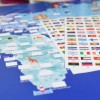 Poster éducatif stickers - Drapeaux du monde
