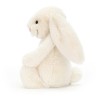 Peluche Lapin Bashful - Blanc 31 cm