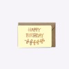 Mini-carte Happy Birthday - Palme