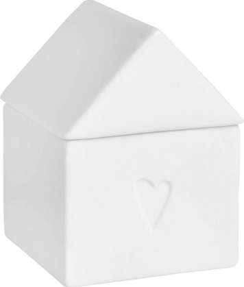 Boîte en porcelaine maison - Coeur