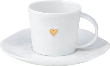 Tasse en porcelaine - Coeur