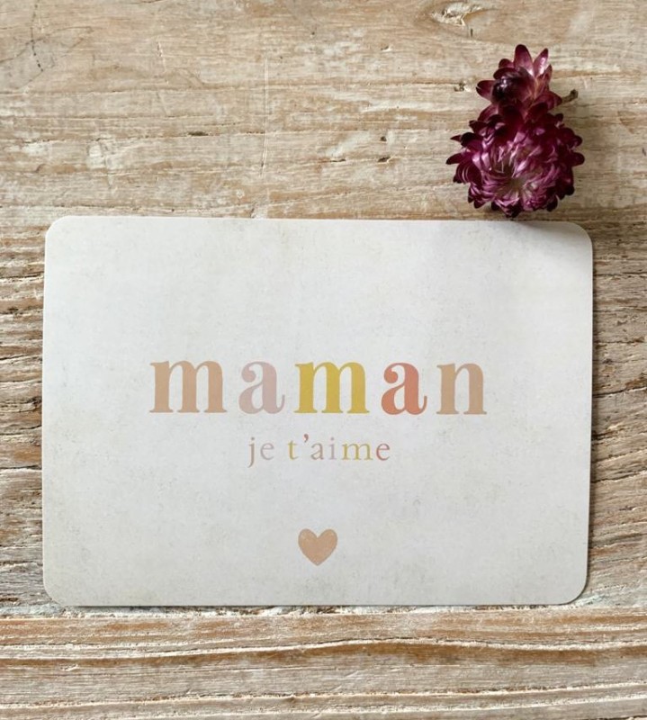 Maman Je T Aime En Arabe