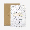 Carte Happy Birthday - Terrazzo