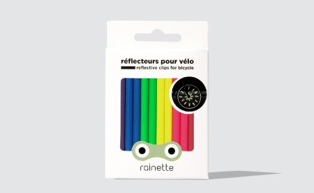 Réflecteurs pour rayons de vélo - Fluo