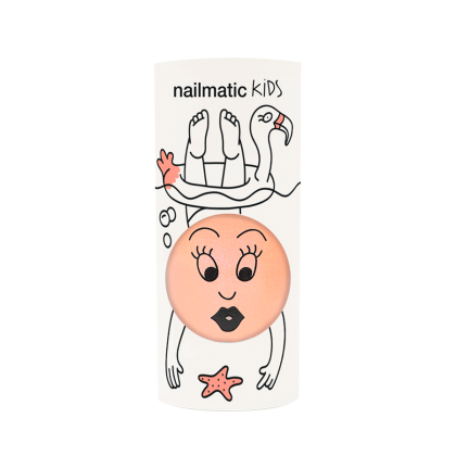 Vernis Flamingo - Corail néon nacré