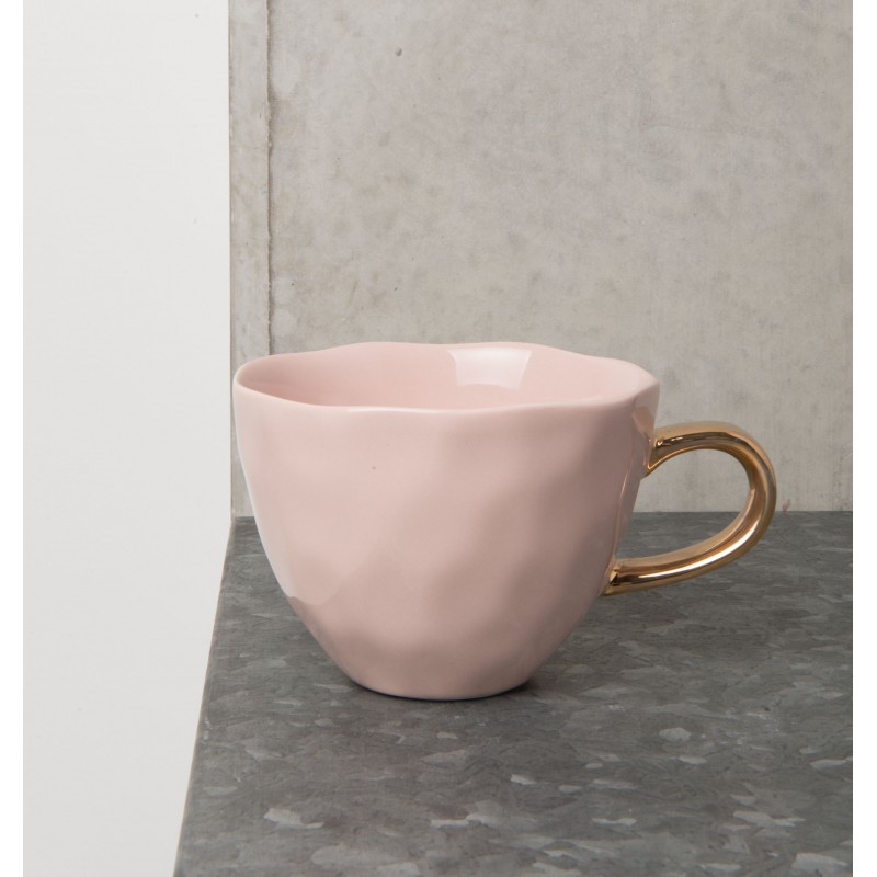 Tasse en porcelaine - Rose tendre