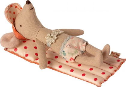 Matelas de plage Maileg - Pois rouges