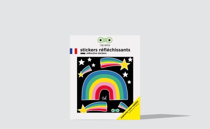Stickers réfléchissants Arc-en-ciel 2