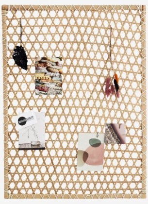 Tableau mural en bambou