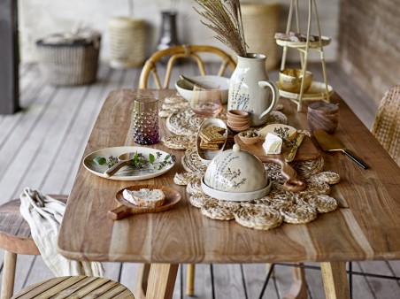 Centre de table naturel en jute