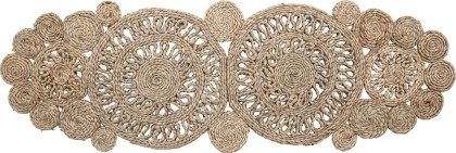 Centre de table naturel en jute
