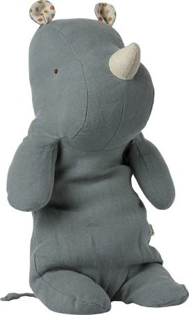 Grand rhinocéros - Bleu canard