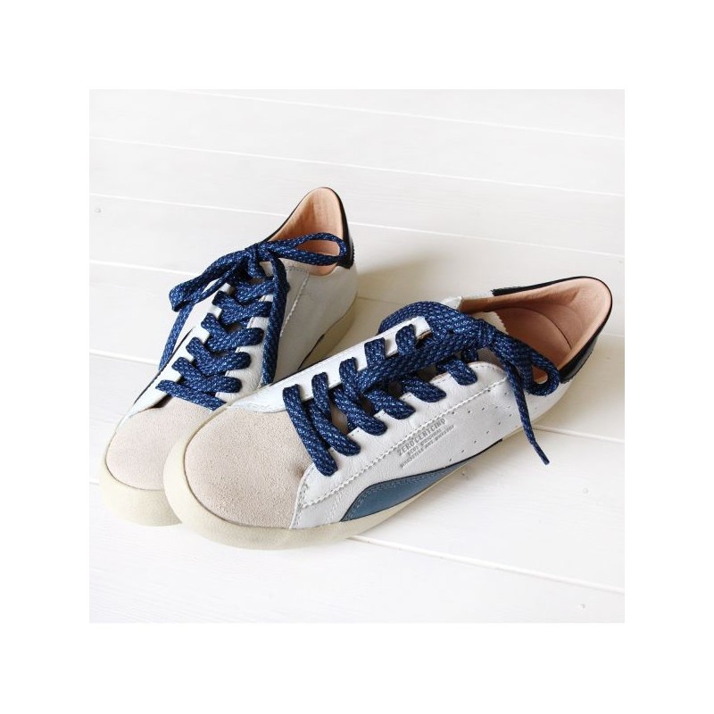 Lacets de chaussures - Bleu Matelot