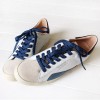 Lacets de chaussures - Bleu Matelot