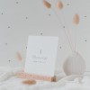 Porte-cartes en bois - Coeur