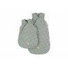 Gigoteuse Cocoon 0/6 mois - White gatsby/antique vert